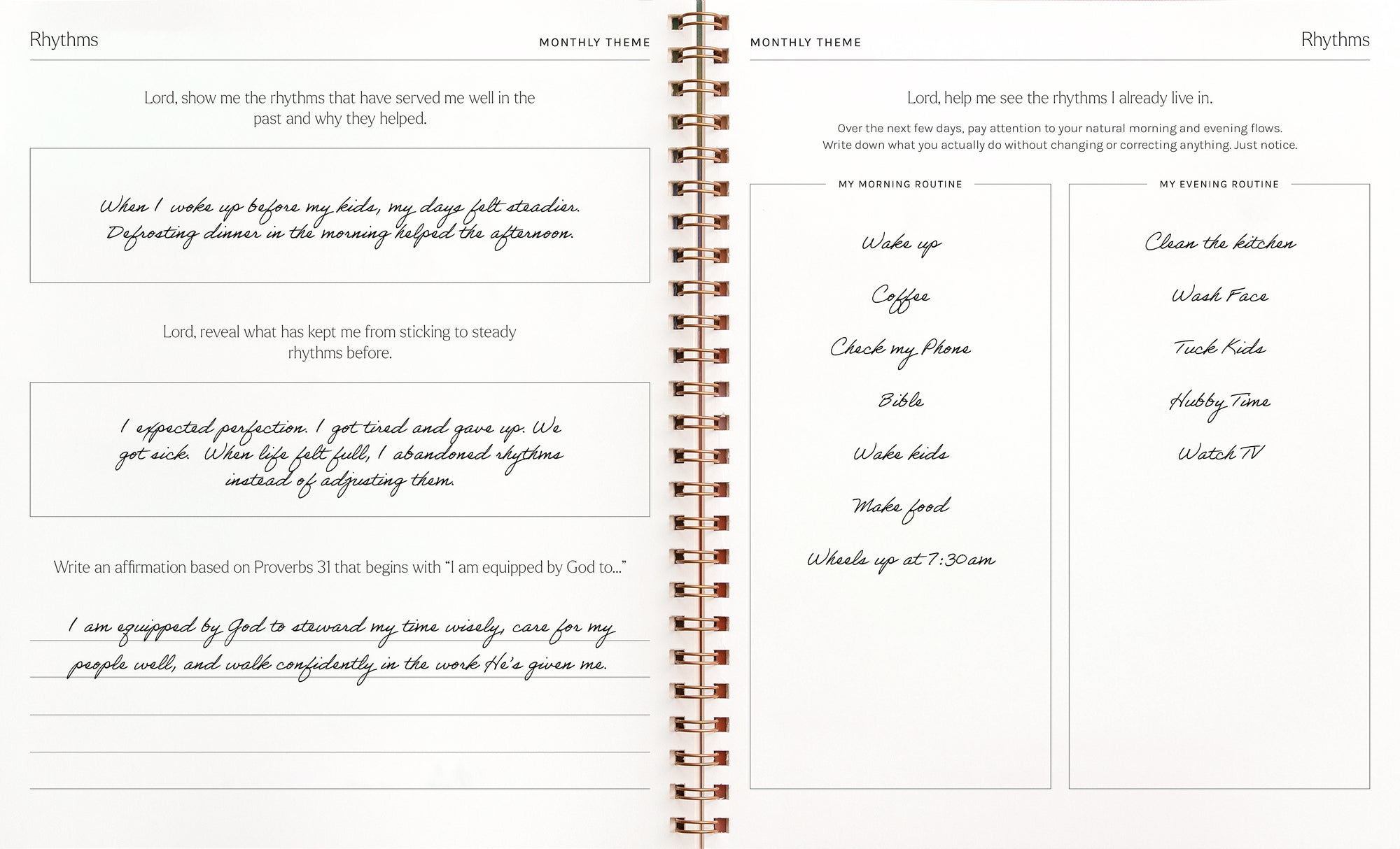 Fresh Monthly Theme: Go Deeper Than Your To-Do List