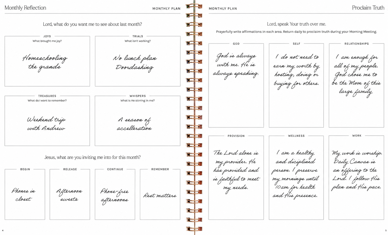 Monthly Reflection + Proclaim Truth
